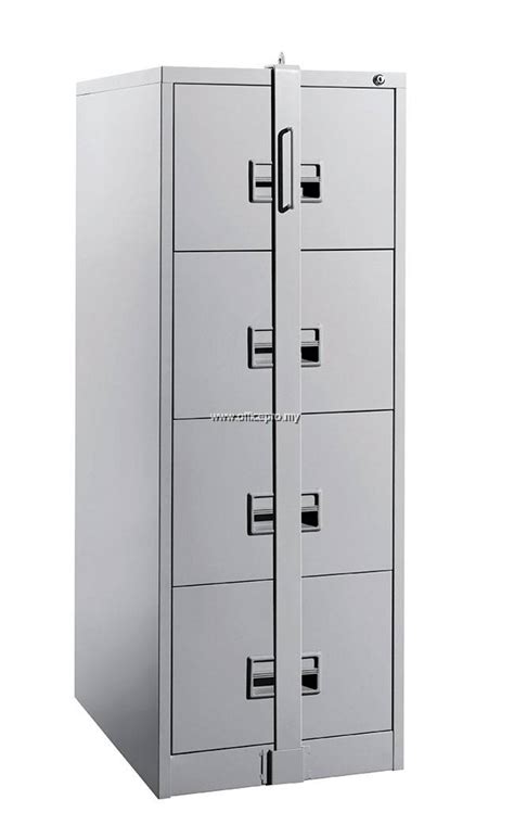 4 drawer steel filing cabinet with security bar|4 drawer filing cabinet price.